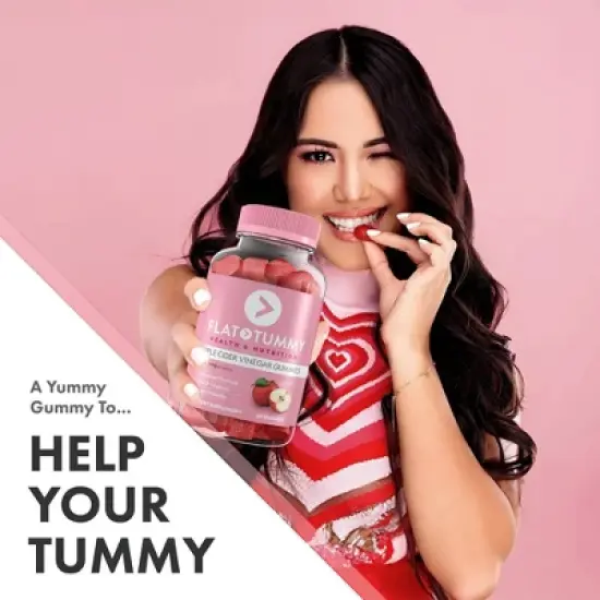Flat Tummy ACV Gummies - 60ct image {9}