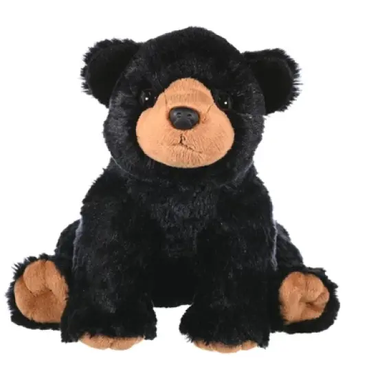 Wild Republic Cuddlekins Black Bear Stuffed Animal, 12 Inches image {1}