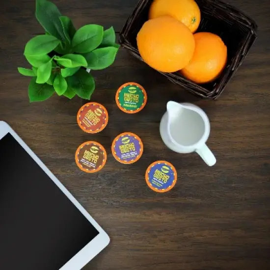 Mucho Gusto Espresso Coffee Flavored Pods, Compatible Keurig 2.0 Brewers, 40 Ct image {8}