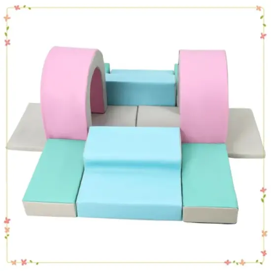 10-Pieces Climbing Toys for Toddlers, Toddler Playtime Corner Climber image {8}