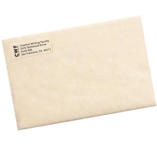 Avery Matte Clear Return Address Labels, Sure Feed Technology, Inkjet, 2/3" x 1-3/4", 600 Labels (18695) image {5}