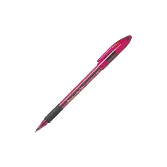 Pentel R.S.V.P. Razzle-Dazzle Pink Ribbon Ballpoint Pens Medium Point 756264 image {1}