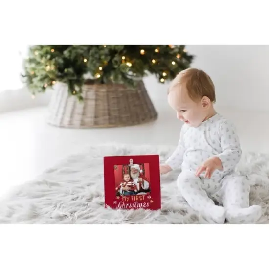 Pearhead My First Christmas Sentiment Frame - 4"x5" image {2}