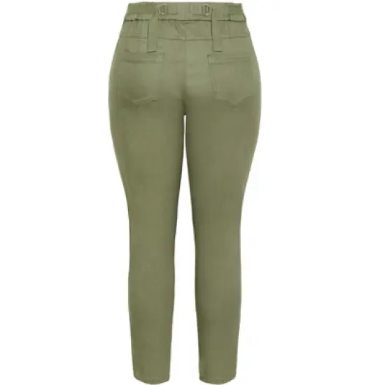 Women's Plus Size Alana Pull On Pant - moss | AVENUE image {6}
