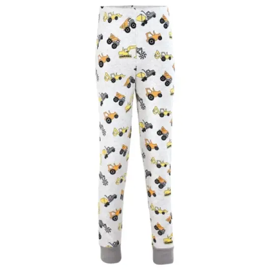 Hudson Baby Boy Cotton Pajama Set, Construction image {3}