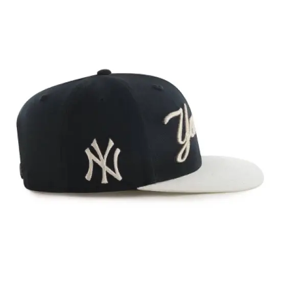 MLB New York Yankees Cantos Hat: Cotton Twill, Adjustable Snapback, Team Logo Design image {3}