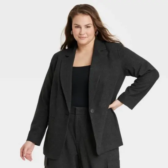 Women's Oversized Fall Blazer - A New Day&trade; image {5}