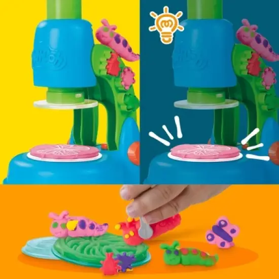 Play-Doh Light and Look Microscope Playset - 18pc image {9}