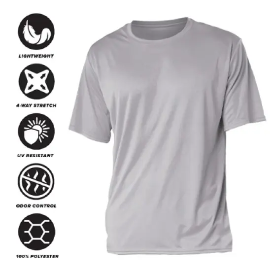 Men's Ohio University Collegiate Lines Men's Sport Active T-Shirt image {3}