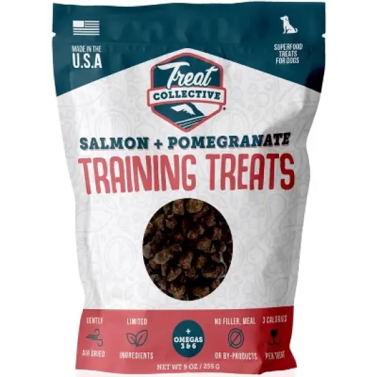 Treat Collective Salmon Flavor Chewy Training Dog Treats - 9oz image {4}
