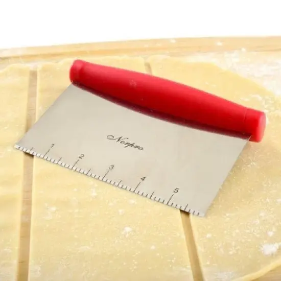 Norpro 6" Grip-EZ Handle Stainless Steel Food Chopper / Scraper image {4}