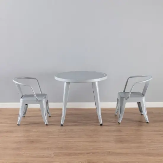 3pc Coco Kids' Outdoor Set Gray - ACEssentials image {4}