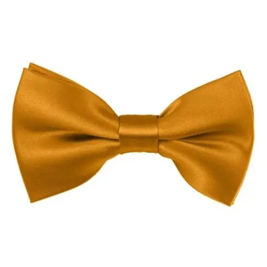Men's Solid Color 2.5 W And 4.5 L Inch Pre-Tied adjustable Bow Ties image {31}