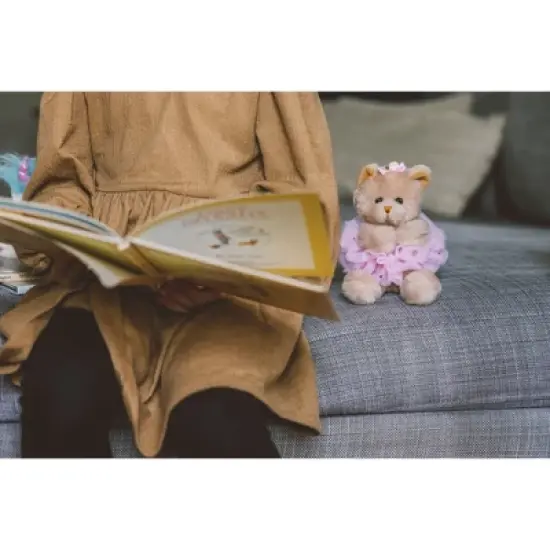Bearington Bearington Collection Bella Plush Ballerina Teddy Bear Stuffed Animal, 6 Inch, For Ages 3-14 image {4}