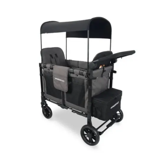 WONDERFOLD W2 Elite Pro Wagon Stroller - Charcoal Gray image {5}