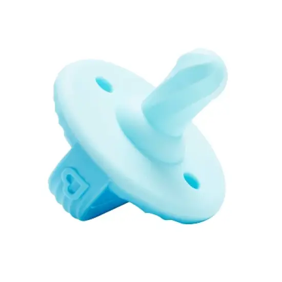 Munchkin 2pk Sili-Soothe & Teethe Silicone Pacifier Teether image {3}