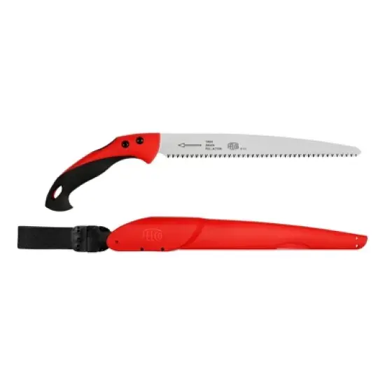 FELCO 611, 13in. Impulse Hardened Straight Fixed Blade Pull-Stroke Saw, Sheath Included image {2}