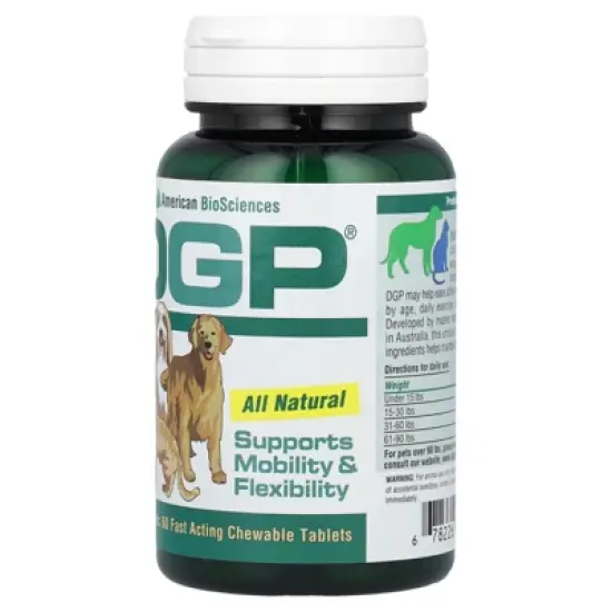 American Biosciences DGP&reg;, 60 Fast Acting Chewable Tablets image {3}