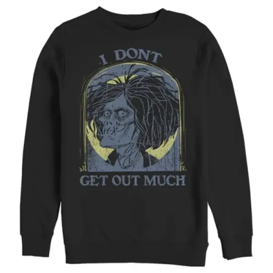 Men's Disney Hocus Pocus Billy Zombie Get Out Much Sweatshirt image {2}