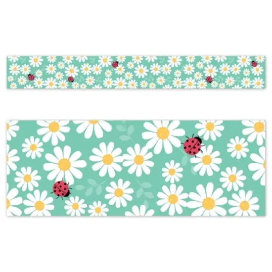 Creative Teaching Press&reg; Core Decor Daisy Bug EZ Border, Bulletin Board Border, 48 Feet Per Pack, 3 Packs image {1}