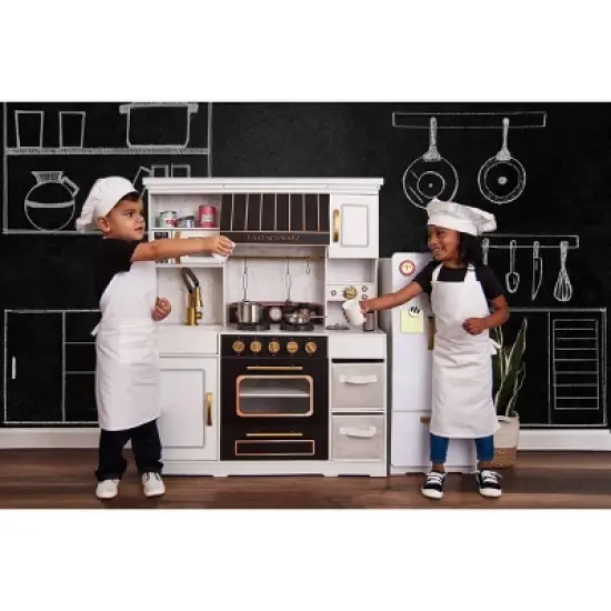 FAO Schwarz Ultimate Play Kitchen with Refrigerator and 20 Accessories image {5}