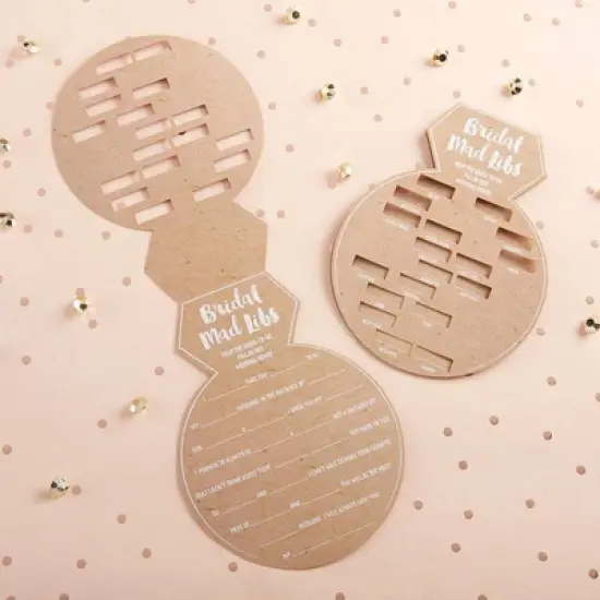 50ct Bridal Shower Game Cards image {2}