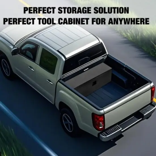 Heavy-Duty Hitch Mount Tool Box, Rust Resistant Steel with Weatherproof Seal image {6}