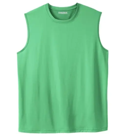 KingSize Men's Big & Tall Moisture Wicking Muscle Tee image {10}
