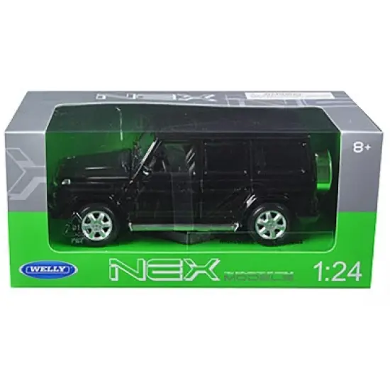 Mercedes Benz G Class Wagon Black 1/24-1/27 Diecast Model Car by Welly image {2}