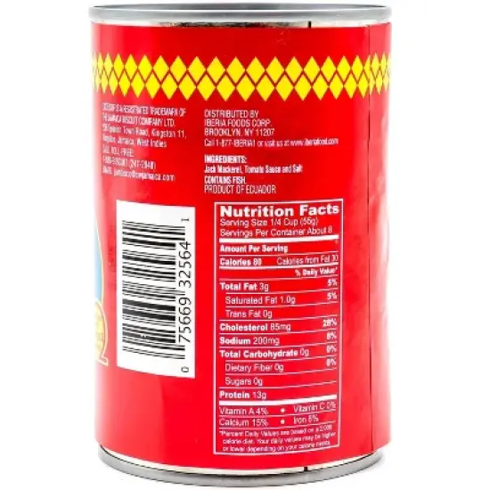 Excelsior Jack Mackeral in Tomato Sauce - 15oz image {2}