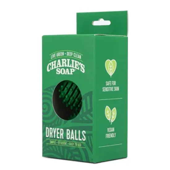 Charlie&rsquo;s Soap Unscented Dryer Balls - 2ct image {3}