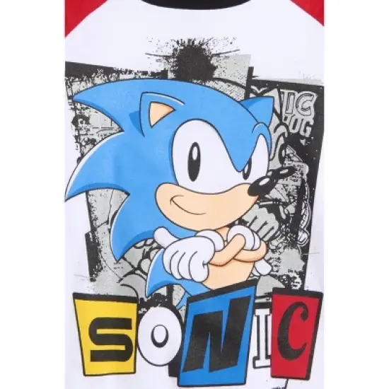 SEGA Sonic the Hedgehog T-Shirt French Terry Shorts Set image {5}
