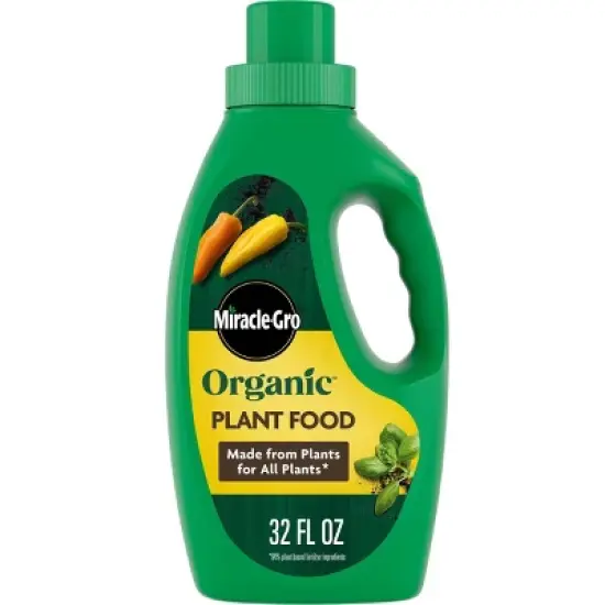 Miracle-Gro Organics Liquid Plant Food Fertilizer 32oz image {10}
