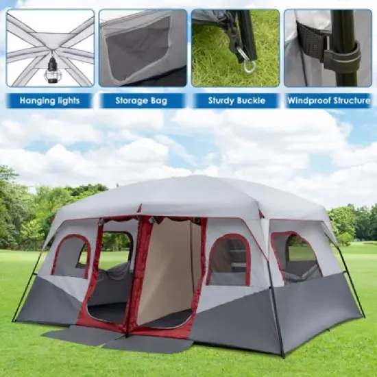 Karl Home | 10-Person Family Camping Tent image {5}
