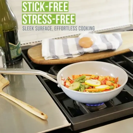 TECHEF CeraTerra - 8" Ceramic Nonstick Frying Pan image {2}