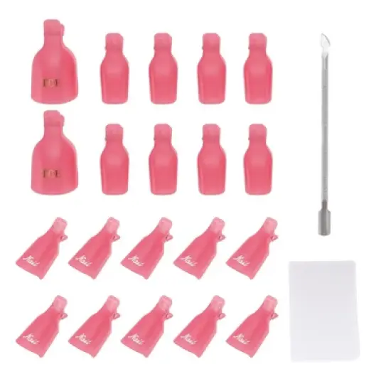 Unique Bargains Women's Durable Nail Art Removal Clip Kit 1 Set image {7}