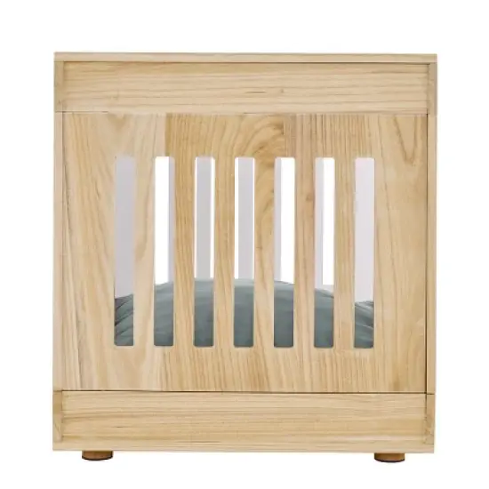 Sam's Pets 25" Charlie Dog Crate In Natural Oak image {6}