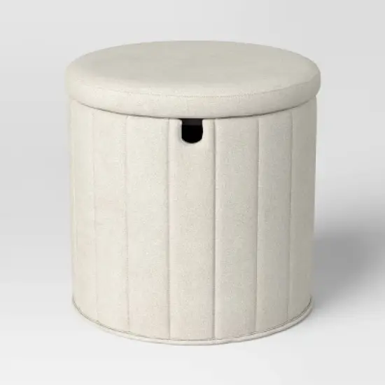 Folding Round Storage Ottoman - Room Essentials&trade; image {6}