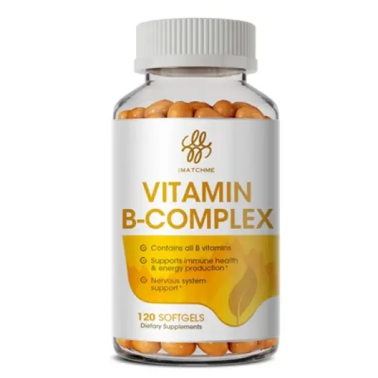 MM IMatchme Vitamin B Complex Capsules, with Vitamin B1, B2, B3, B6, B12 image {8}