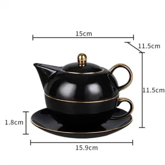 The Enchanted Tea Service Collection - Tea for one Tea Set image {1}