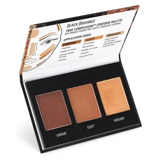 Black Radiance True Complexion Contour Palette - 0.38oz image {4}