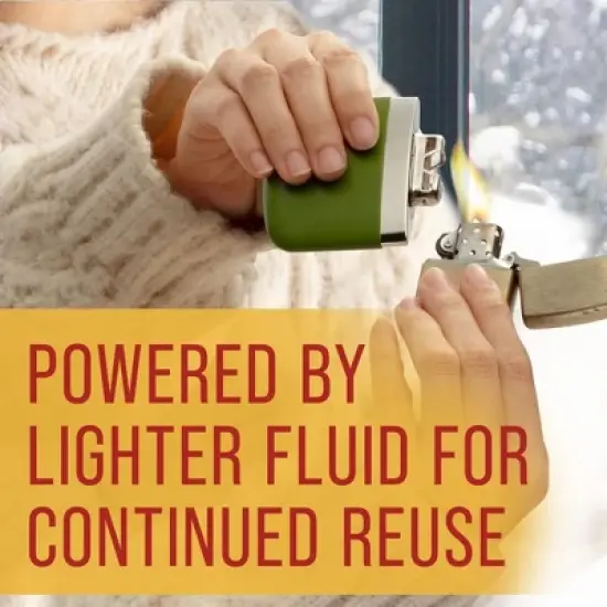 Maplefield Reusable Hand Warmers with 12 Hours of Lasting Heat - Reusable Heater & Fabric Pouch - Matte Finish (Matte Green) image {2}