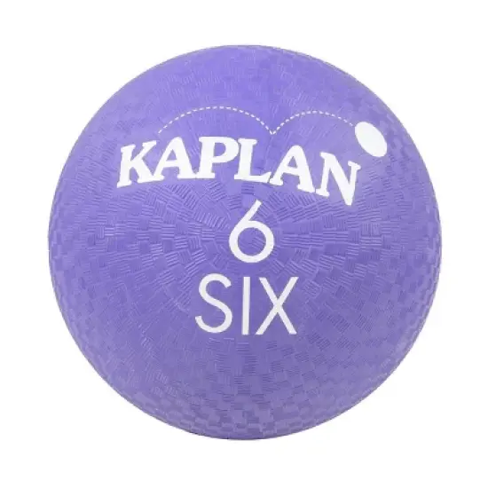 Kaplan Early Learning Colored Playground Balls - Set of 6 image {6}