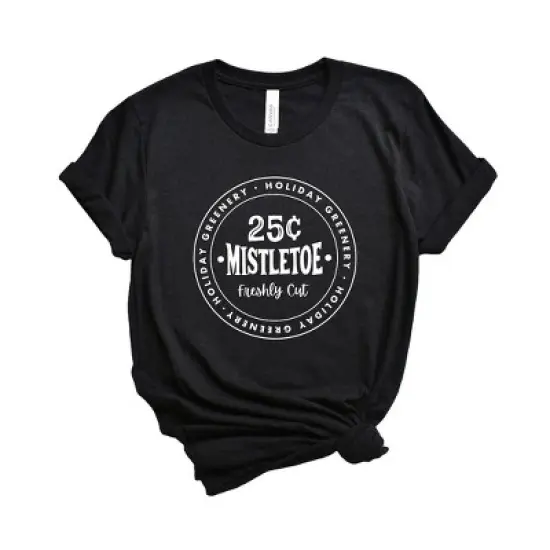 Simply Sage Market Women's Mistletoe Fresh Cut  Short Sleeve Graphic Tee image {4}