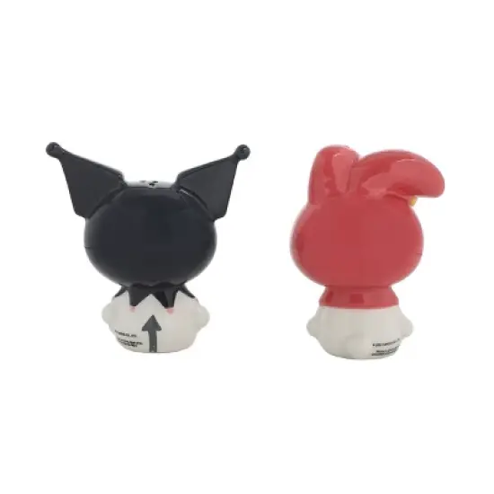 My Melody & Kuromi Sculpted Ceramic Salt & Pepper Shakers image {4}