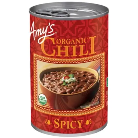 Amy's Organic Gluten Free Spicy Chili Soup - 14.7oz image {9}
