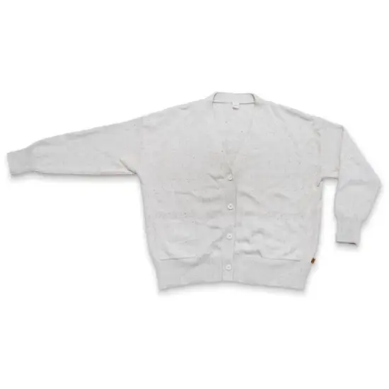 Goumikids Womens Organic Cotton Knit Button-Up Cardigan image {8}