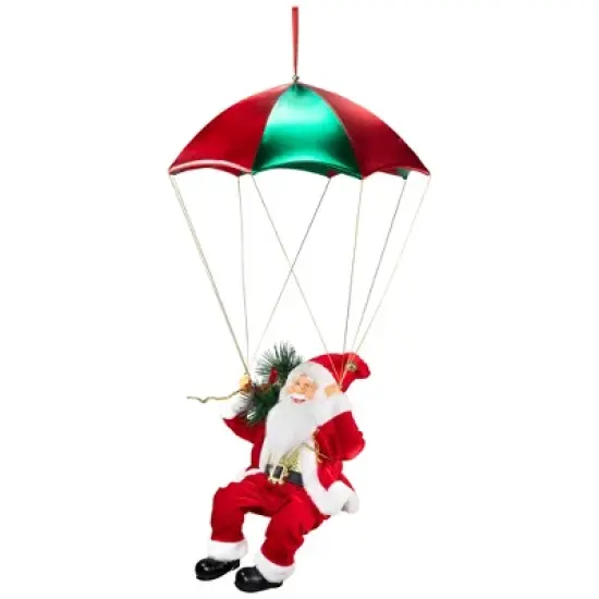 Northlight Santa Claus with Gifts Parachute Christmas Decoration - 32" image {3}