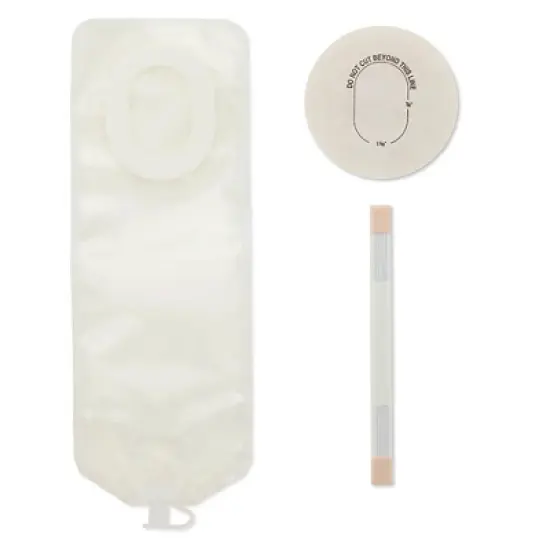 Pouchkins Newborn Ostomy Pouch, Trim to Fit, 15 Count image {4}
