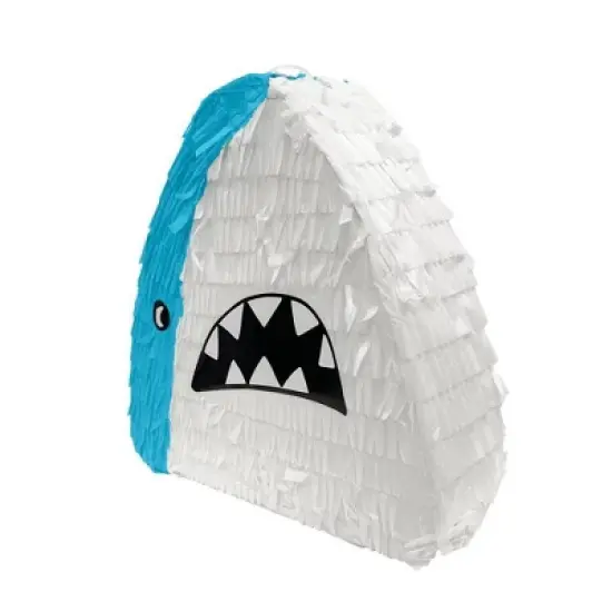 Mini Shark Pi&ntilde;ata Blue - Spritz&trade; image {3}